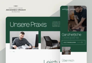 Vorschaubild für das Projekt Osteopathie Kroack