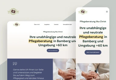 Vorschaubild für das Projekt Pflegeberatung Christ