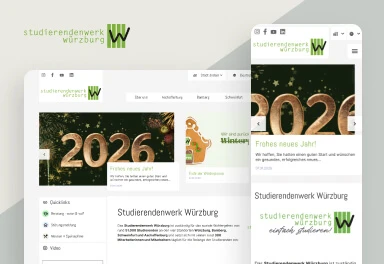 Vorschaubild für das Projekt Studierendenwerk Würzburg