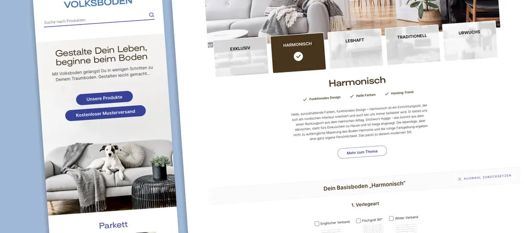 Projektübersicht von volksboden